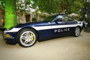 Ferrari Police Car - Salon Privé - luxury car event