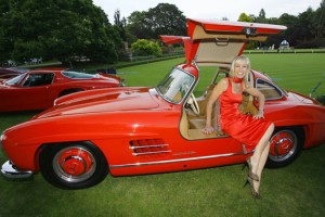 Mercedes 300sl Gullwing copy - Salon Prive luxury car event